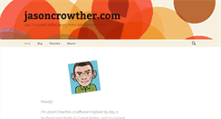 Desktop Screenshot of jasoncrowther.com